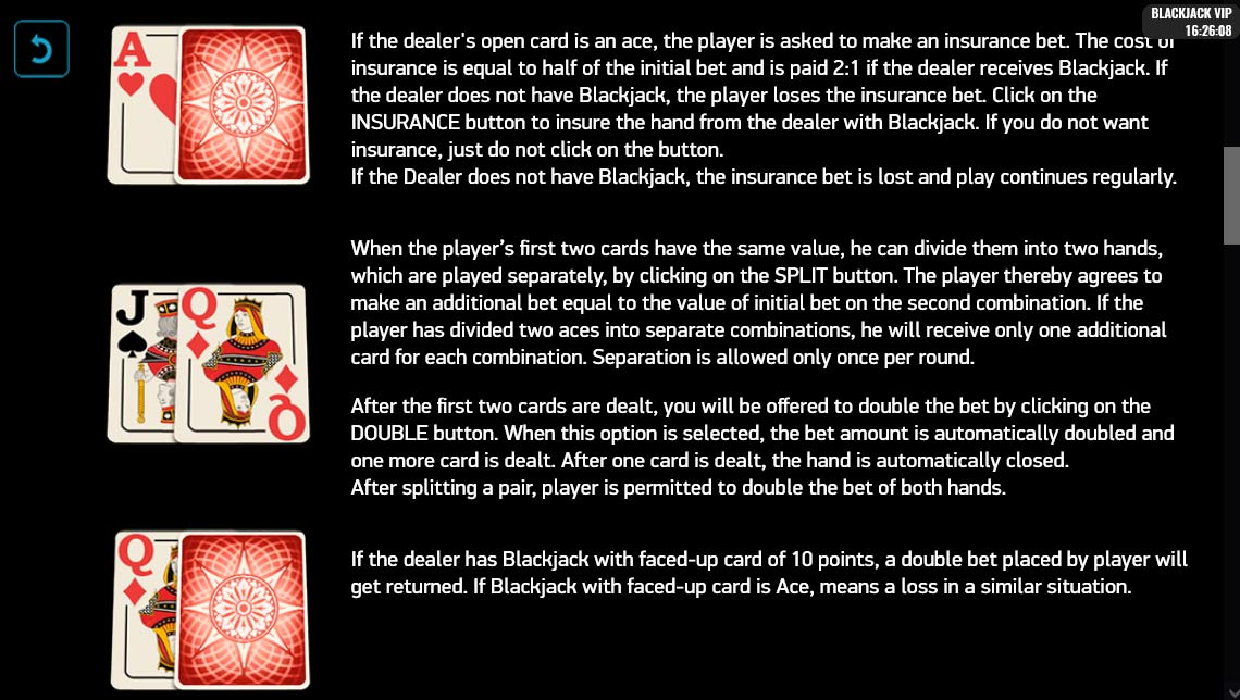 Blackjack Vip D (Evolution Gaming) Image 2